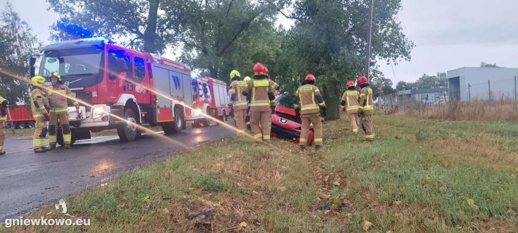 Kolizja na drodze wojewódzkiej 246