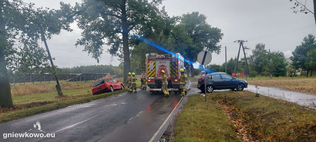 Kolizja na drodze wojewódzkiej 246