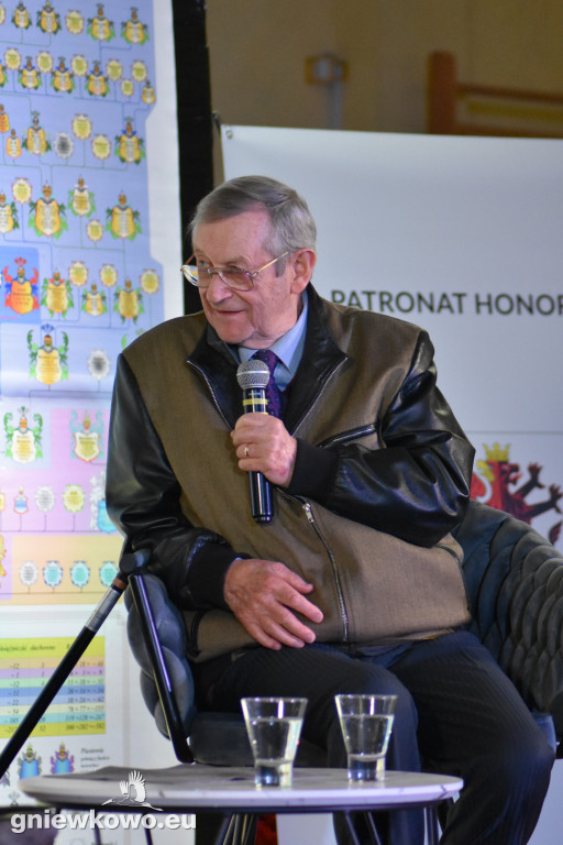 Prof. Norman Davies gościł w Gniewkowie