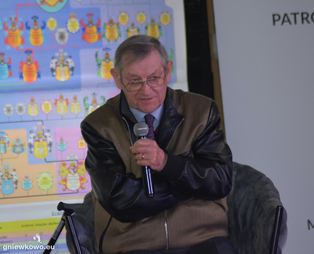 Prof. Norman Davies gościł w Gniewkowie