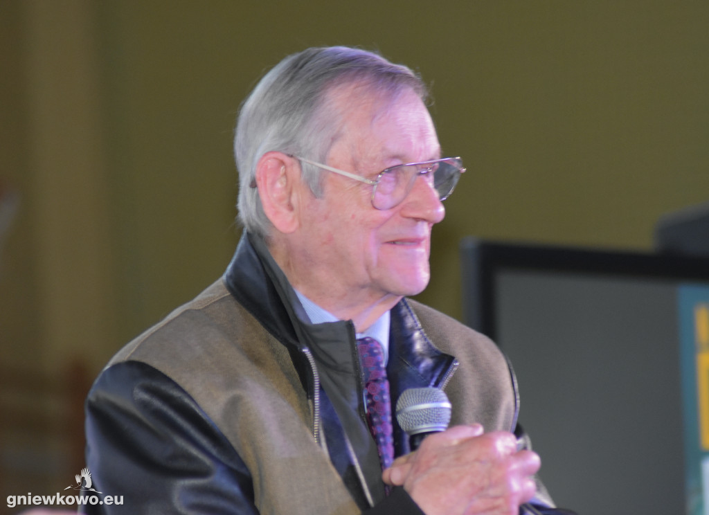 Prof. Norman Davies gościł w Gniewkowie