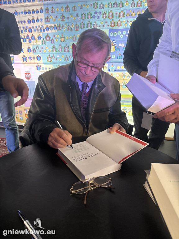 Prof. Norman Davies gościł w Gniewkowie