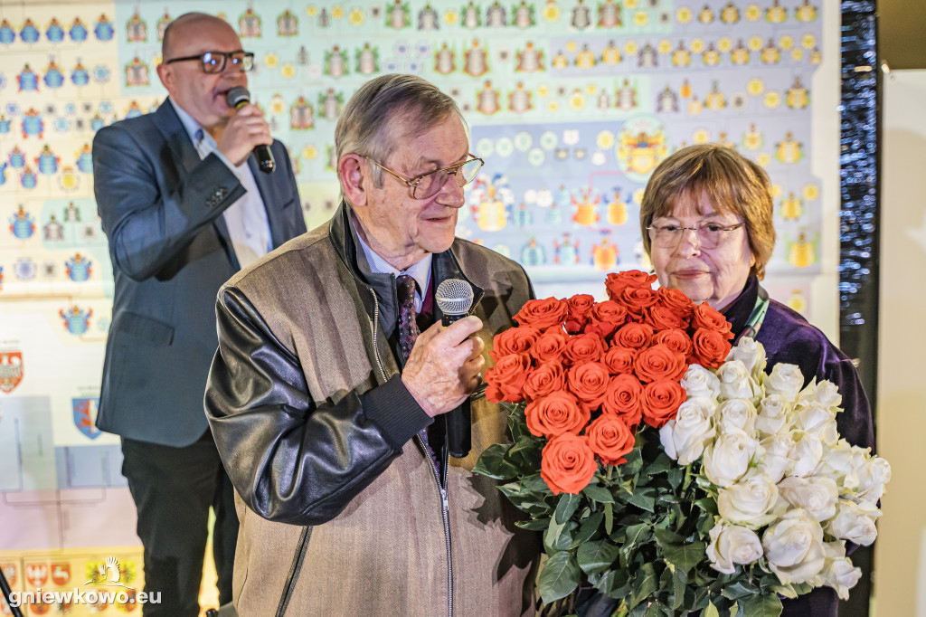 Profesor Norman Davies w Gniewkowie