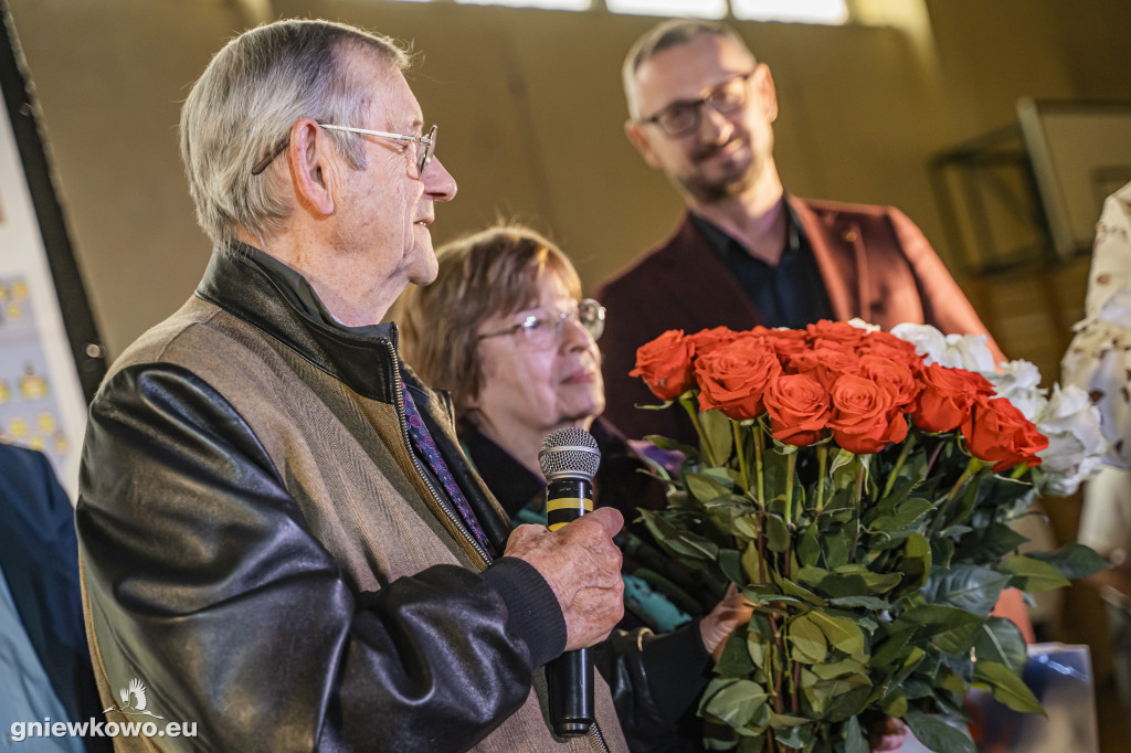 Profesor Norman Davies w Gniewkowie