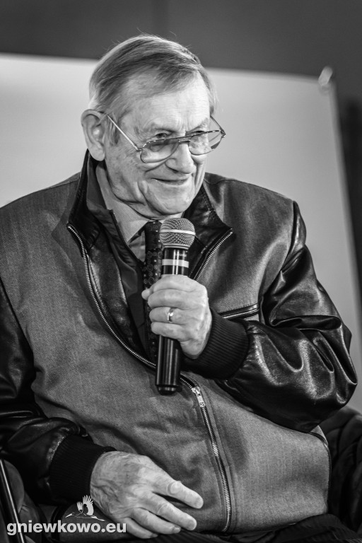 Profesor Norman Davies w Gniewkowie