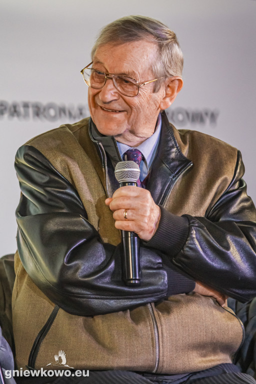 Profesor Norman Davies w Gniewkowie