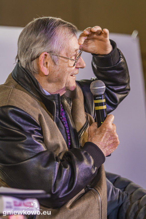Profesor Norman Davies w Gniewkowie