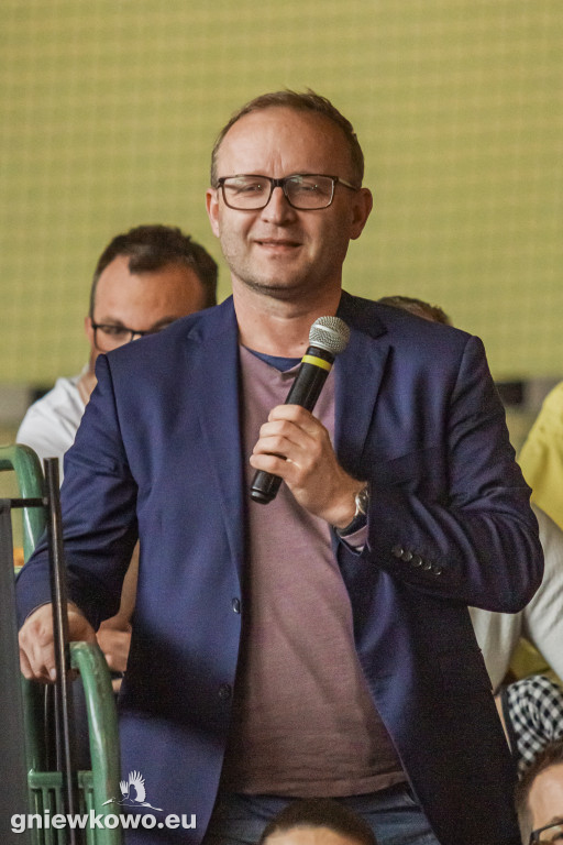Profesor Norman Davies w Gniewkowie