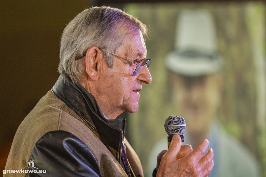 Profesor Norman Davies w Gniewkowie