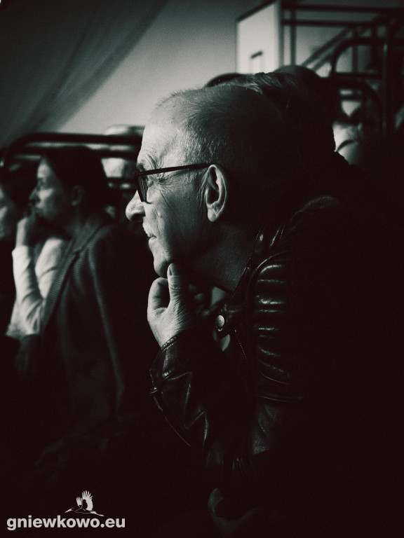 Profesor Norman Davies w Gniewkowie