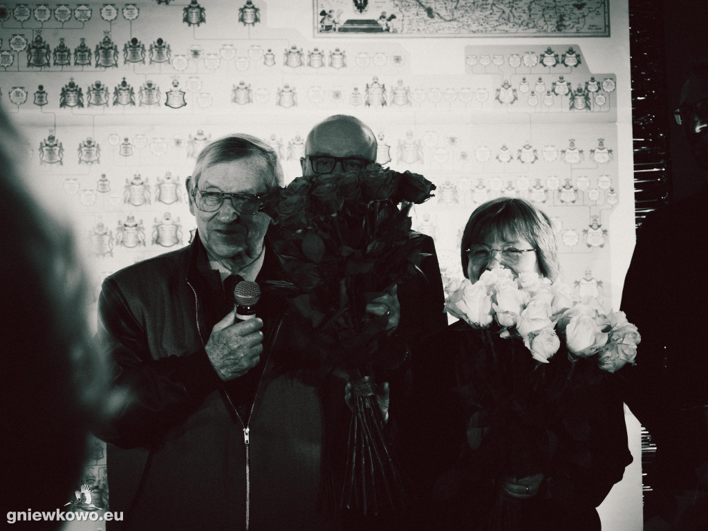 Profesor Norman Davies w Gniewkowie