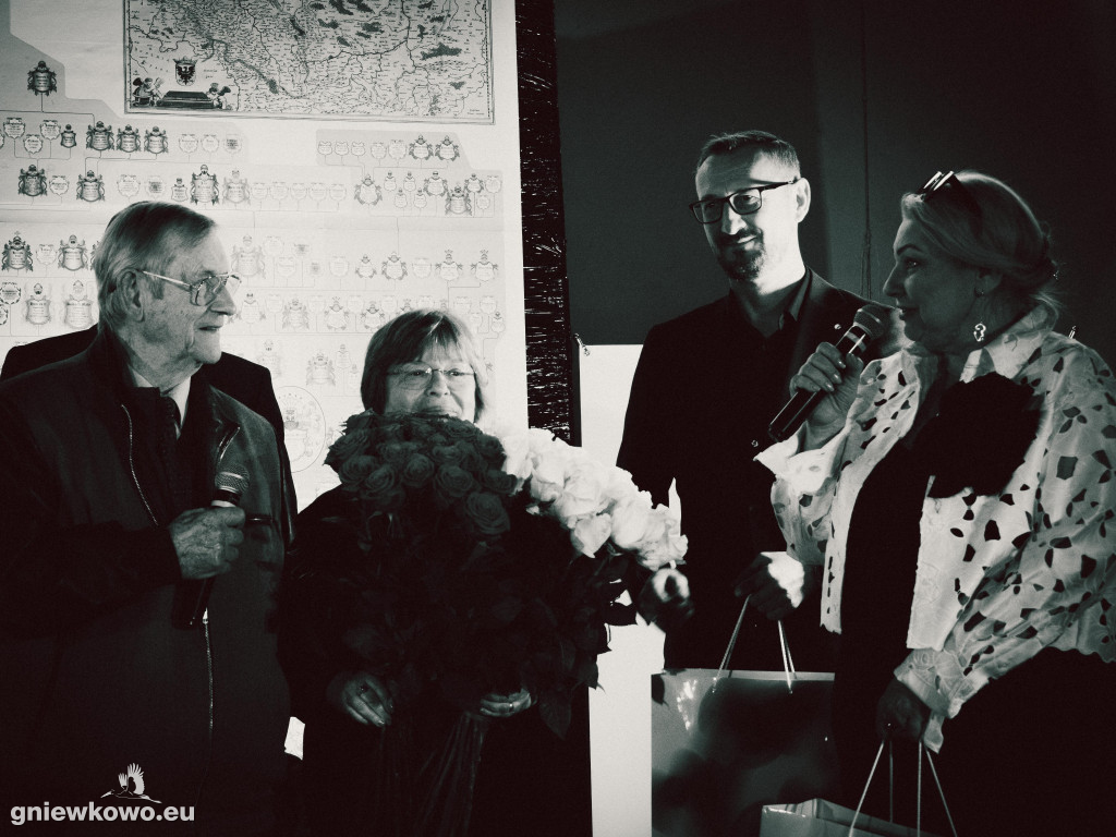 Profesor Norman Davies w Gniewkowie