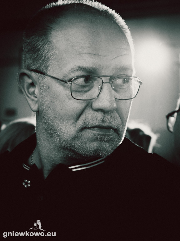 Profesor Norman Davies w Gniewkowie