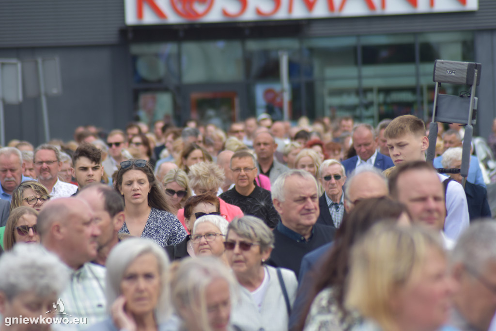 Boże Ciało 2025 - procesja w Gniewkowie
