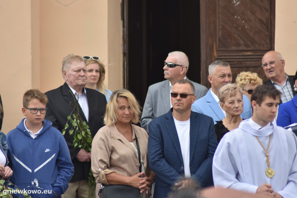 Boże Ciało 2025 - procesja w Gniewkowie