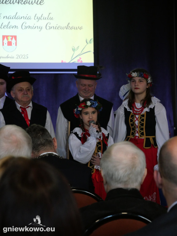 Nowi Honorowi Obywatele Gminy Gniewkowo
