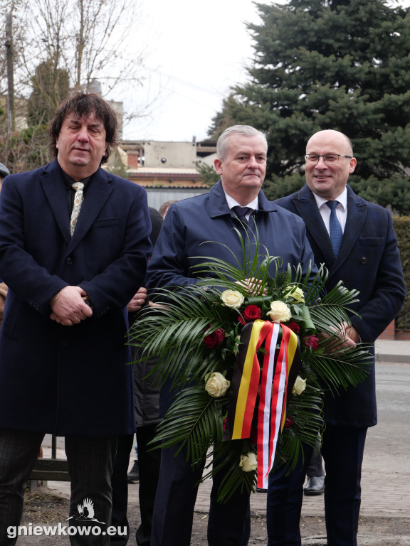 Odsłonięcie tablicy ppłk. Wincentego Stefana Rutkowskiego