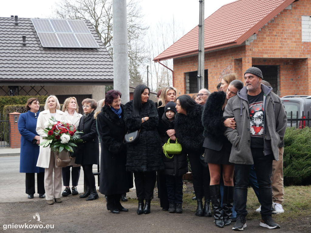 Odsłonięcie tablicy ppłk. Wincentego Stefana Rutkowskiego