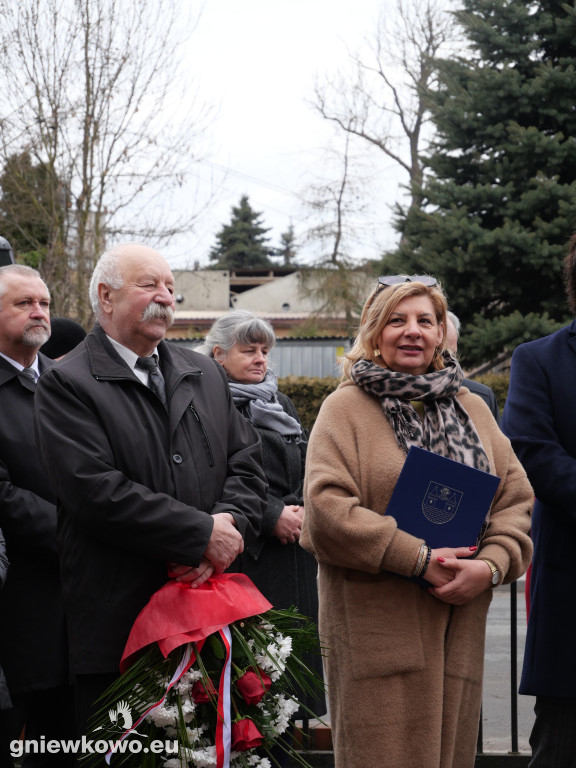Odsłonięcie tablicy ppłk. Wincentego Stefana Rutkowskiego