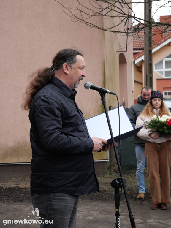 Odsłonięcie tablicy ppłk. Wincentego Stefana Rutkowskiego