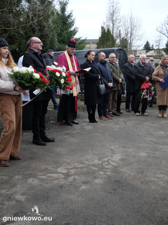 Odsłonięcie tablicy ppłk. Wincentego Stefana Rutkowskiego
