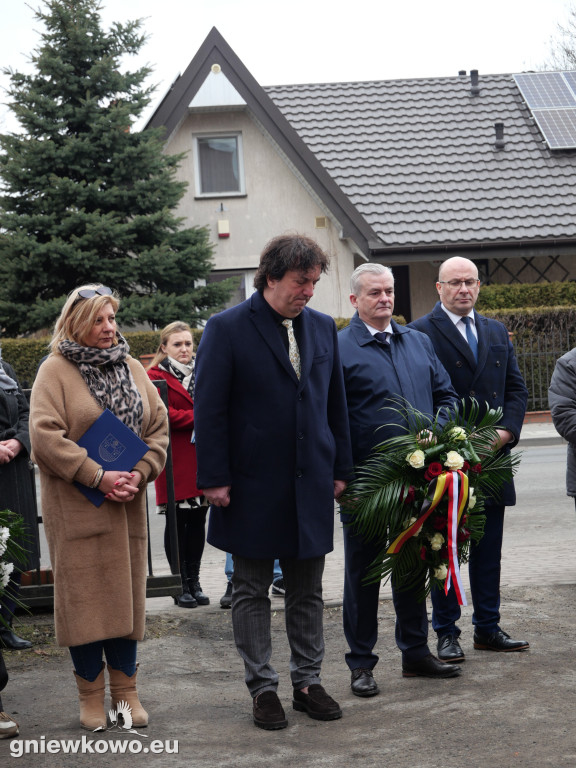 Odsłonięcie tablicy ppłk. Wincentego Stefana Rutkowskiego