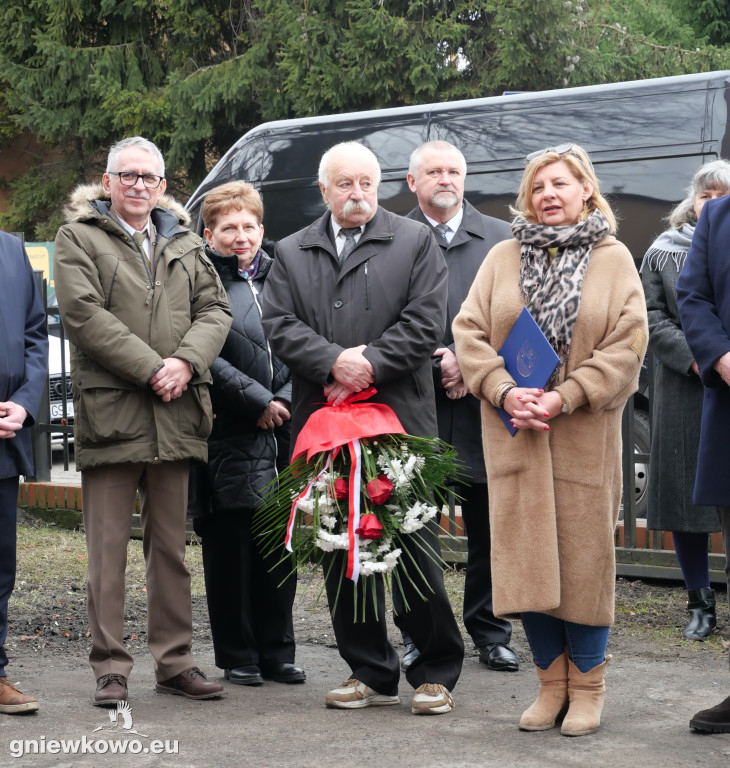 Odsłonięcie tablicy ppłk. Wincentego Stefana Rutkowskiego