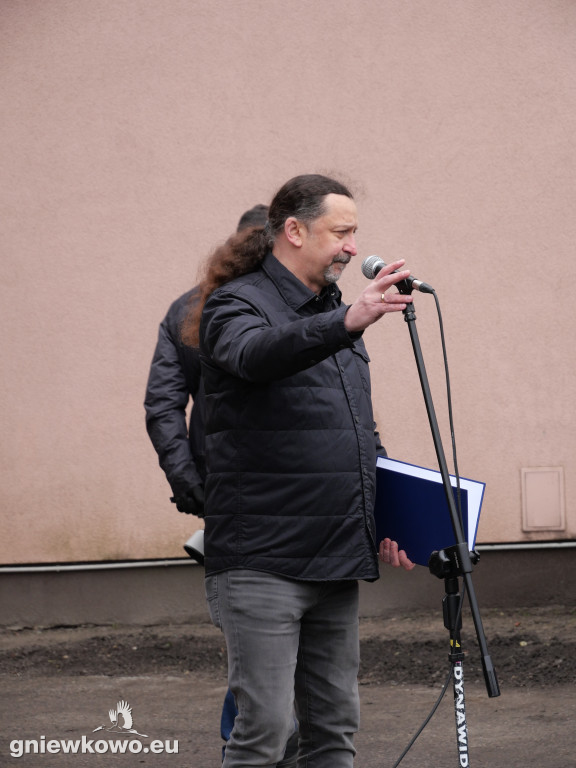 Odsłonięcie tablicy ppłk. Wincentego Stefana Rutkowskiego