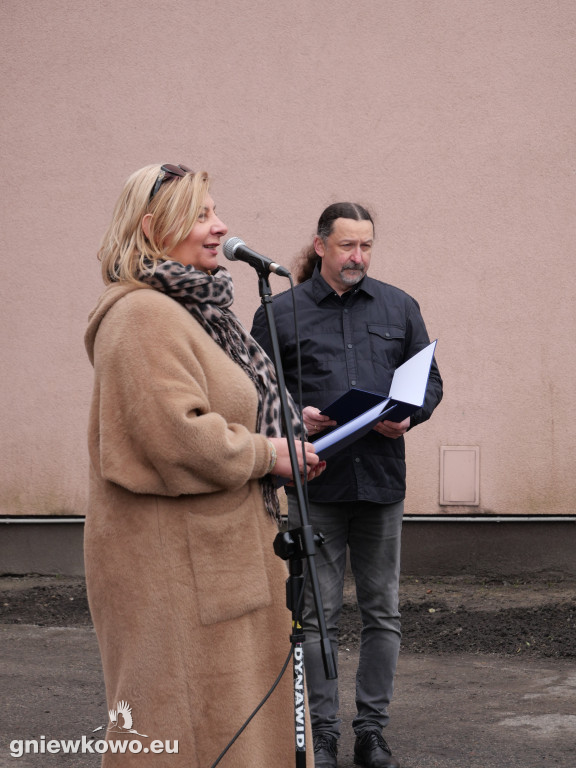 Odsłonięcie tablicy ppłk. Wincentego Stefana Rutkowskiego