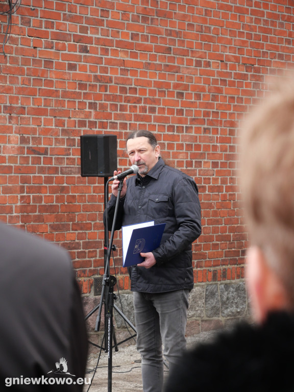 Odsłonięcie tablicy ppłk. Wincentego Stefana Rutkowskiego