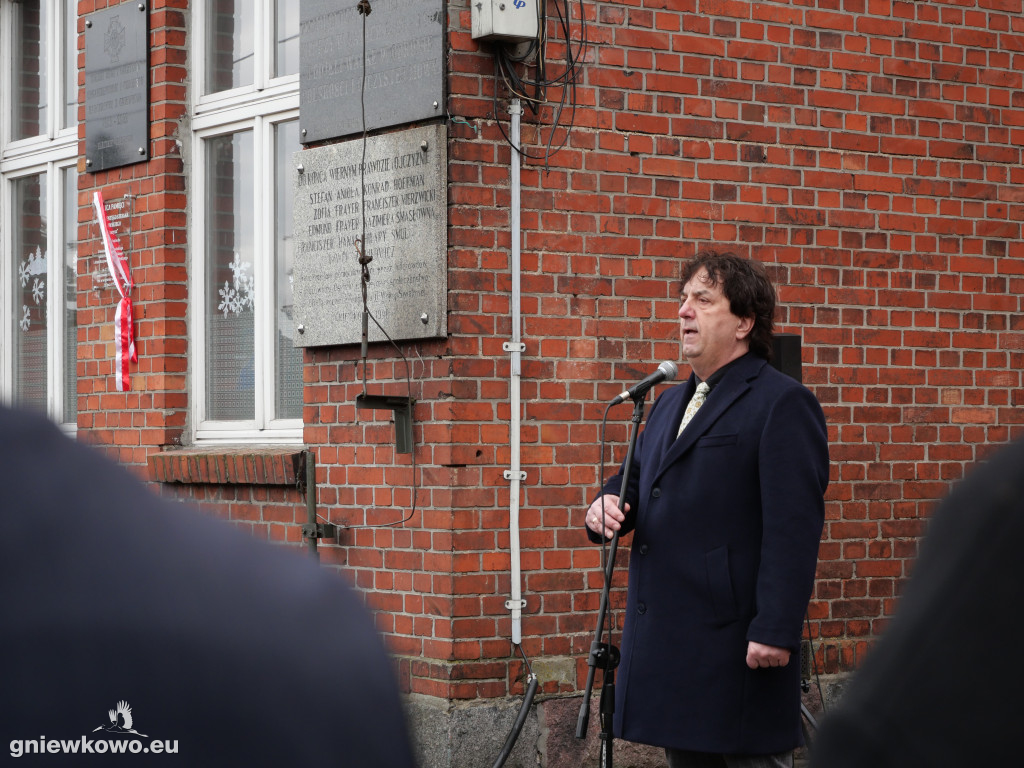 Odsłonięcie tablicy ppłk. Wincentego Stefana Rutkowskiego