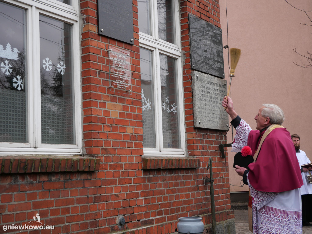 Odsłonięcie tablicy ppłk. Wincentego Stefana Rutkowskiego