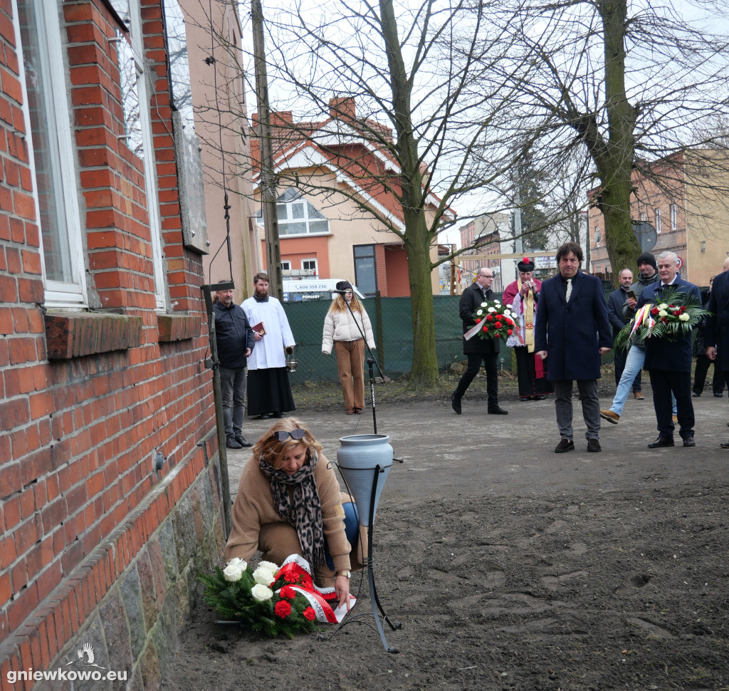 Odsłonięcie tablicy ppłk. Wincentego Stefana Rutkowskiego