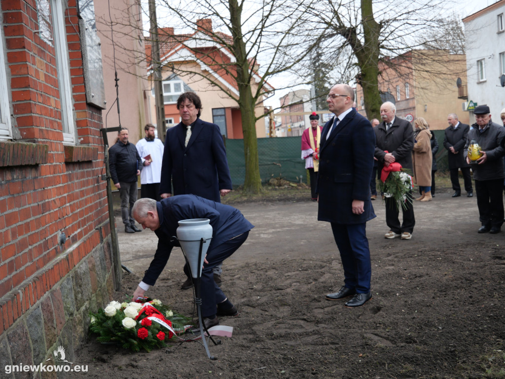 Odsłonięcie tablicy ppłk. Wincentego Stefana Rutkowskiego