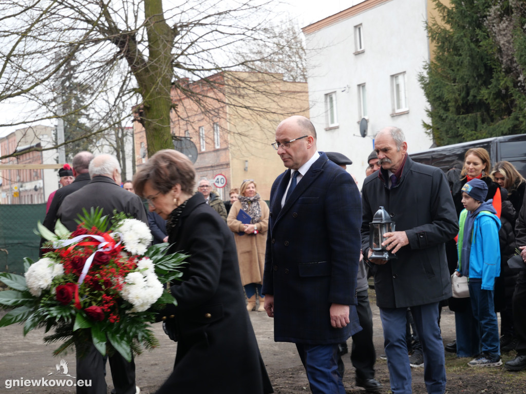 Odsłonięcie tablicy ppłk. Wincentego Stefana Rutkowskiego