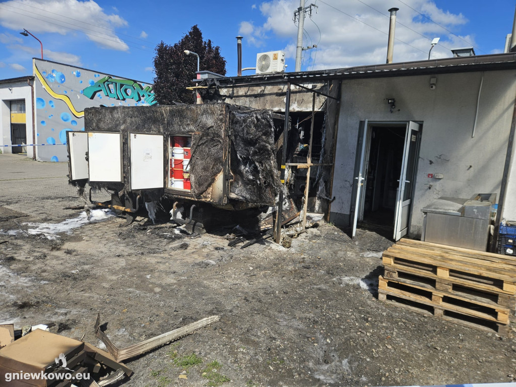 Pożar w restauracji Muza 22.5.26