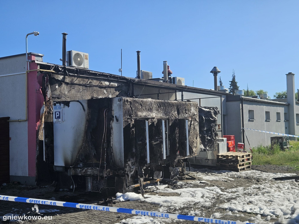Pożar w restauracji Muza 22.5.26