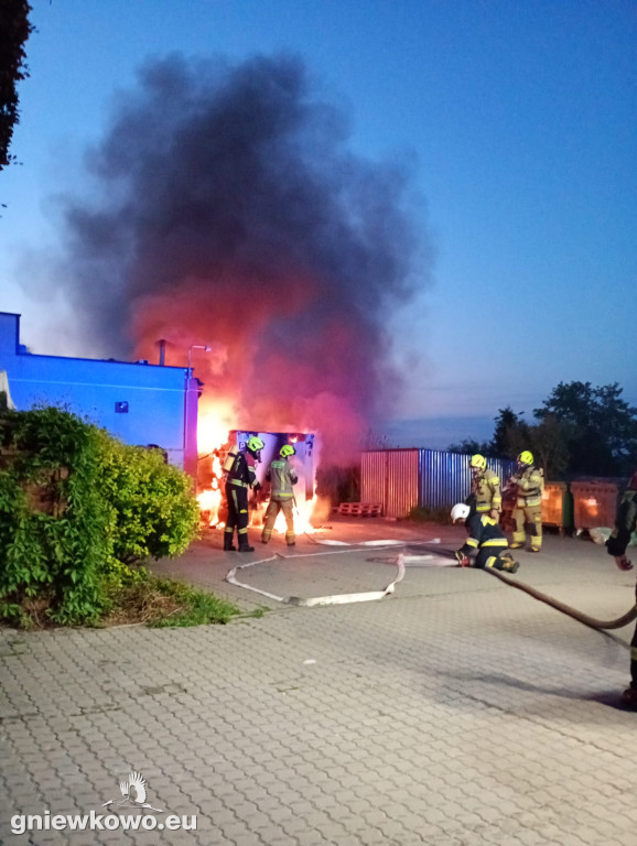 Pożar w restauracji Muza 22.5.26