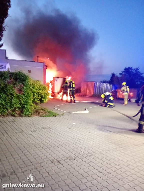 Pożar w restauracji Muza 22.5.26