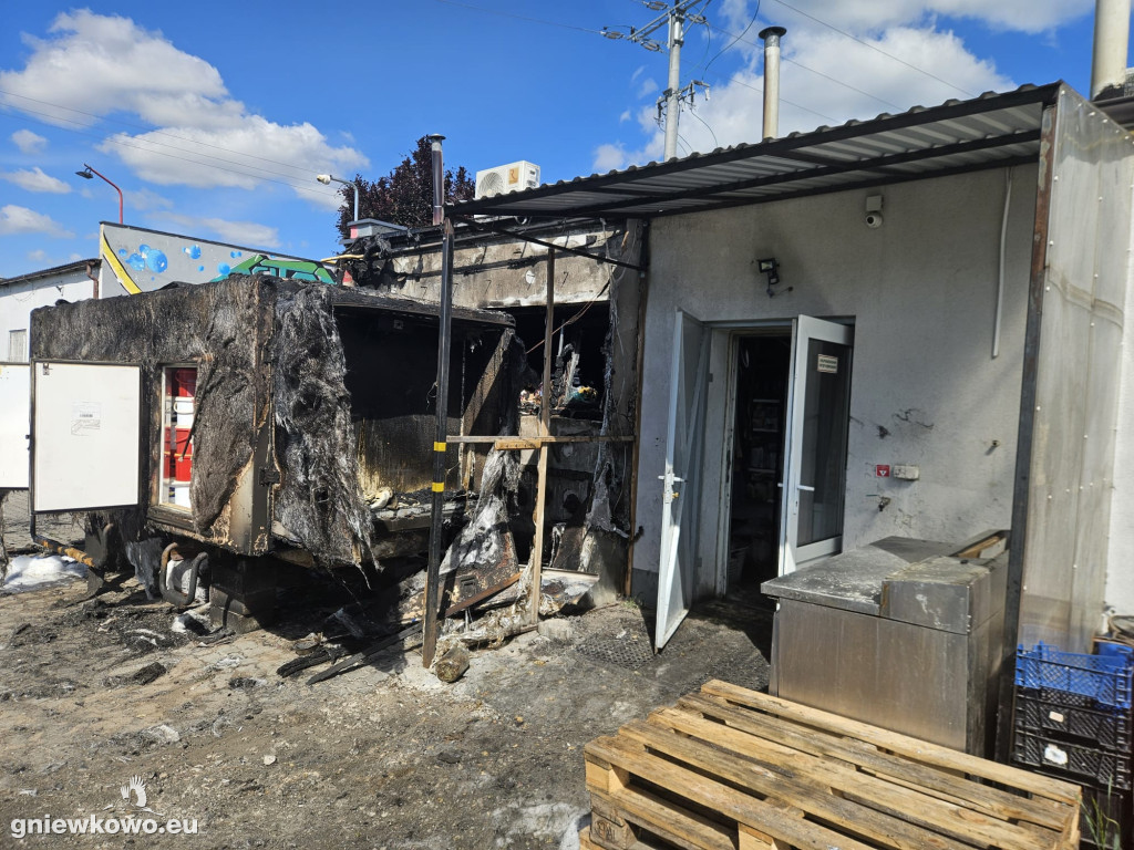 Pożar w restauracji Muza 22.5.26