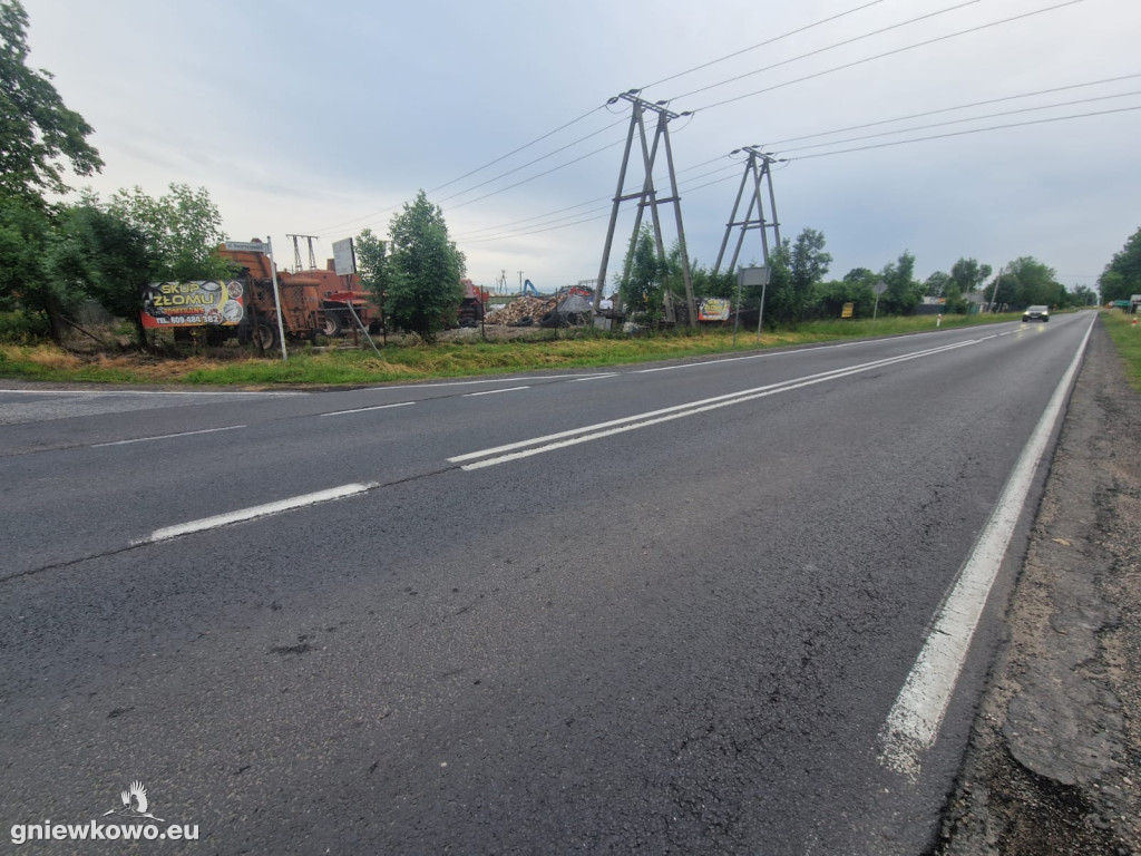 Skrzyżowanie DK 15 (Inowrocławskiej) z DW 299 (Piasta)