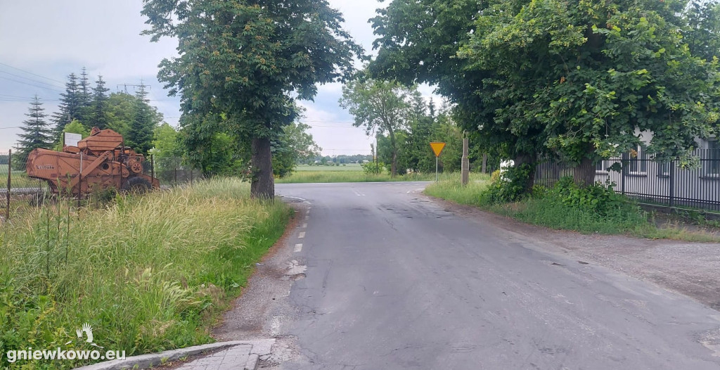 Skrzyżowanie DK 15 (Inowrocławskiej) z DW 299 (Piasta)