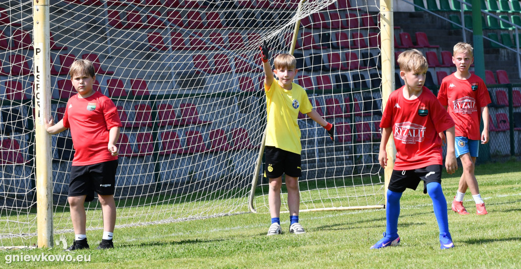 Turnieje orlika i żaka na stadionie Unii Gniewkowo