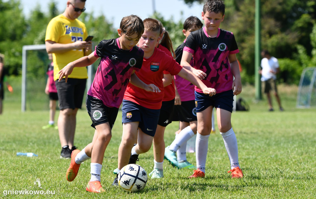 Turnieje orlika i żaka na stadionie Unii Gniewkowo