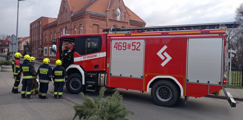 OSP Gniewkowo zbiera dary dla Ukrainy