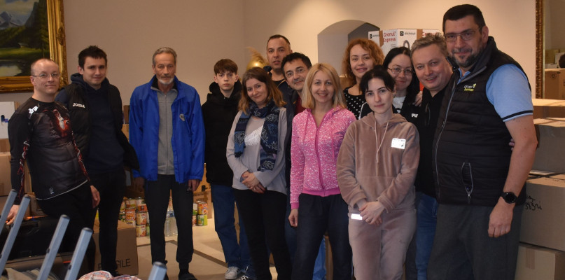 Do Gniewkowa dotarła pomoc humanitarna z Francji [ZDJĘCIA]