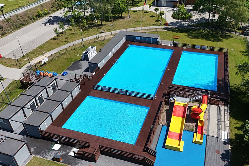 Letnie baseny w Gniewkowie