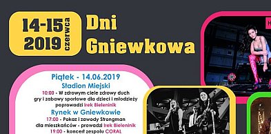 Znamy oficjalny plan Dni Gniewkowa 2019