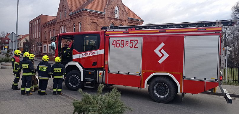 OSP Gniewkowo zbiera dary dla Ukrainy