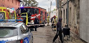 Tragiczny pożar w „belwederze”. Nie żyje jedna osoba